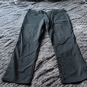 Lee Black Regular Straight Pants Extreme Motion Regular Straight